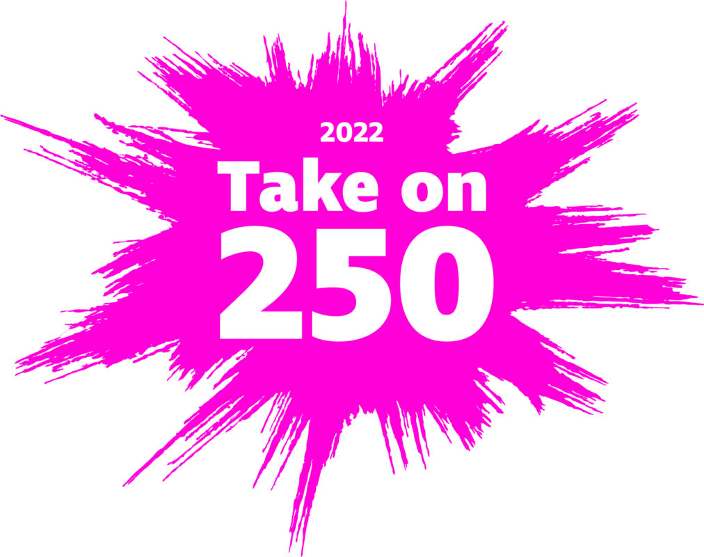 Take on 250 image banner centre placement
